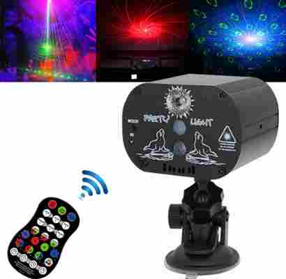 USB 60 Modele proiector cu LED-uri RGB laser Stage DJ Disco KTV Acasa